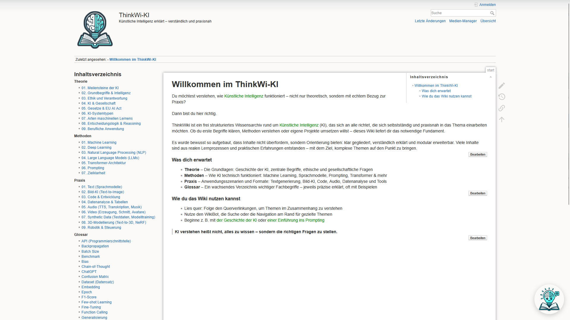 ThinkWiki Hauptseite
